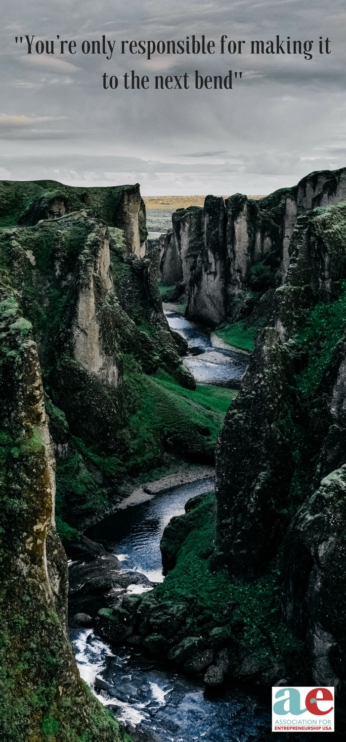 the winding river by Joel Weldon 