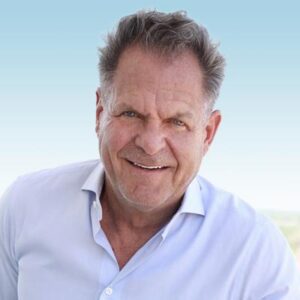 Tony Jeary, mature white man with collared shirt